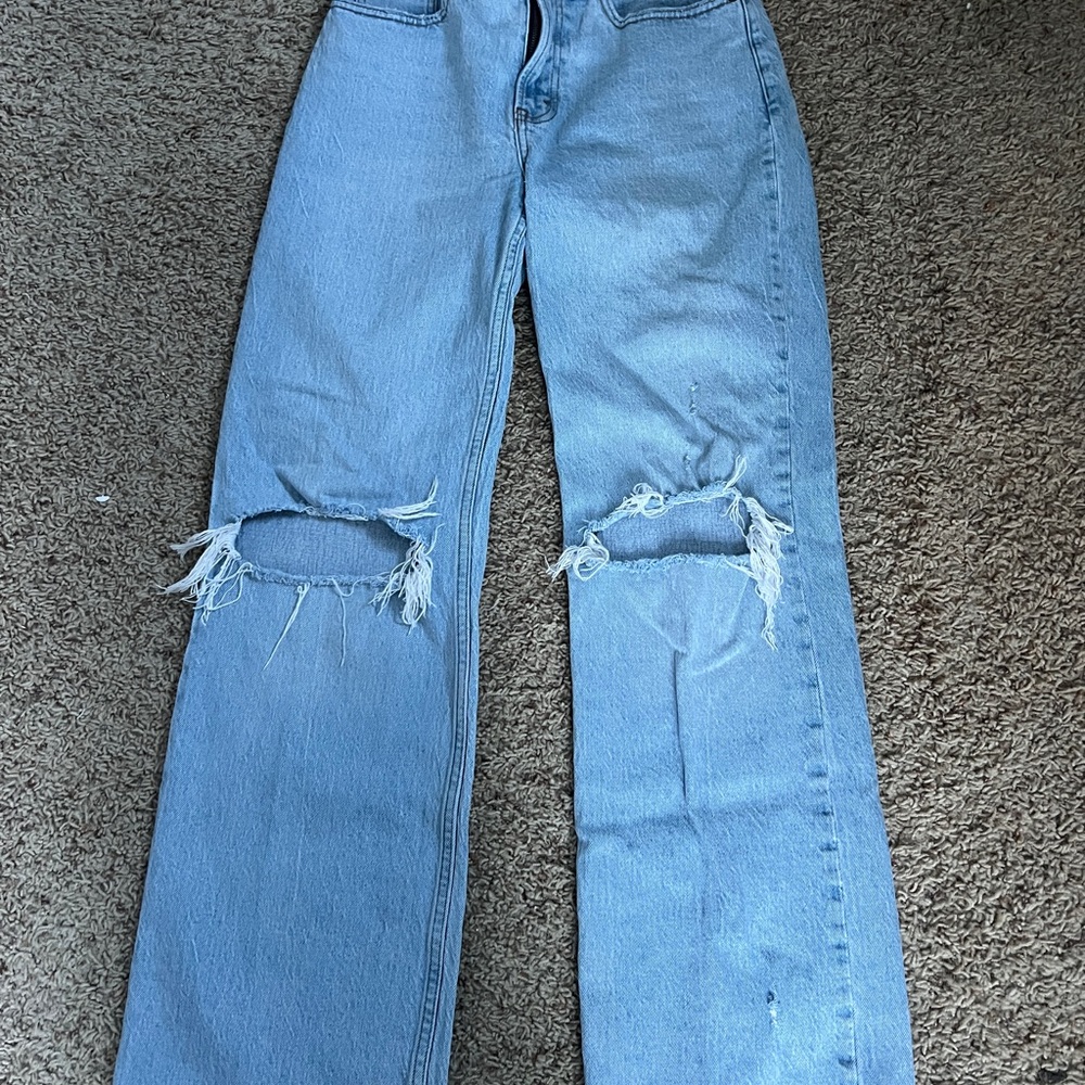 Abercrombie & Fitch Curve Love 90’s Relaxed Jeans
